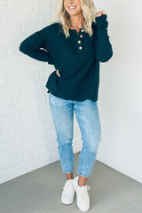 Women‘s Oversized Waffle Knit Sweater