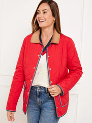 TALBOTS Quilted Barn Jacket