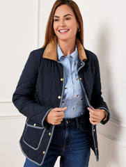 TALBOTS Quilted Barn Jacket