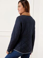 TALBOTS Quilted Barn Jacket