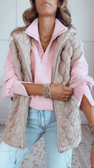 Womens Oversized Puffer Vest-Buy 2 Free Shipping