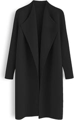 Women's Classy Open Front Knit Coat Cardigan