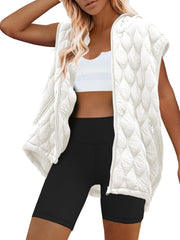 Womens Oversized Puffer Vest-Buy 2 Free Shipping