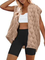 Womens Oversized Puffer Vest-Buy 2 Free Shipping