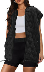 Womens Oversized Puffer Vest-Buy 2 Free Shipping