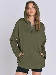 2024 Fall Women's Oversized Tunic Pullover
