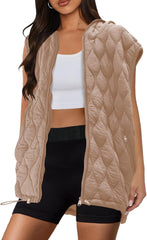 Womens Oversized Puffer Vest-Buy 2 Free Shipping