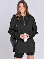 2024 Fall Women's Oversized Tunic Pullover