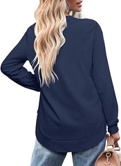Women's Crewneck Long Sleeve Shirts