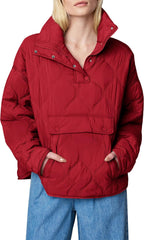 Women's Puffer Pullover Quilted Lightweight Jacket