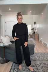 Fall Knit Top Sweater Set