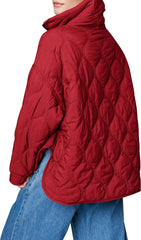 Women's Puffer Pullover Quilted Lightweight Jacket