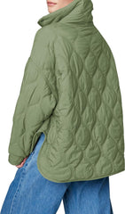 Women's Puffer Pullover Quilted Lightweight Jacket