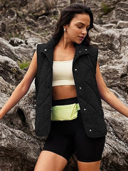 Womens Puffer Quilted Vest