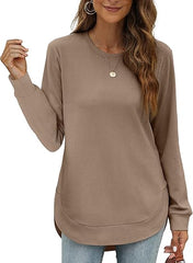 Women's Crewneck Long Sleeve Shirts
