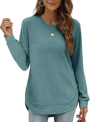 Women's Crewneck Long Sleeve Shirts