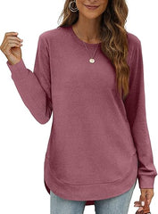 Women's Crewneck Long Sleeve Shirts