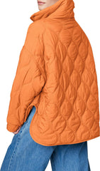 Women's Puffer Pullover Quilted Lightweight Jacket