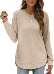 Women's Crewneck Long Sleeve Shirts