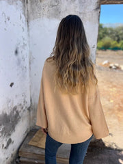 Fall V-neck Comfort Sweater Pullover