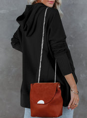 Oversized Pullover Sweatshirt with Pockets—Buy 2 Free Shipping