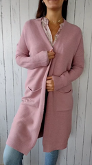 Women's horizontal knit cardigan