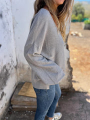 Fall V-neck Comfort Sweater Pullover