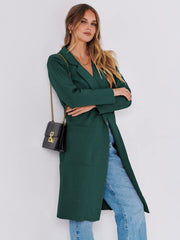 Women Oversized Open Front Coat Outwear