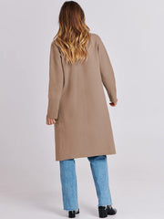 Women Oversized Open Front Coat Outwear
