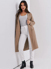 Women Oversized Open Front Coat Outwear