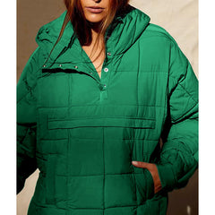 Women's Quilted Lightweight Hooded Puffer Jacket