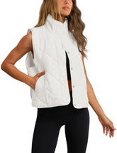 Womens Puffer Quilted Vest