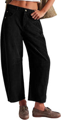 Women's Corduroy Elastic Waist Pants -BUY 2 FREE SHIPPING