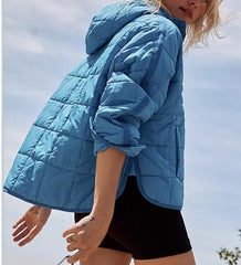 Women's Quilted Lightweight Hooded Puffer Jacket