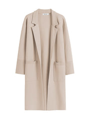 Women Oversized Open Front Coat Outwear