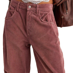Women's Corduroy Elastic Waist Pants -BUY 2 FREE SHIPPING