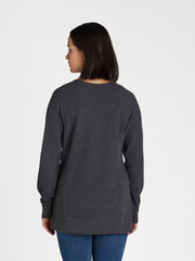 Women's Waffle Knit Sweatshirt