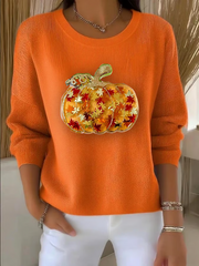 Women Plain Spring/Fall Casual Long Sleeve Shawl Collar Cotton Sweater