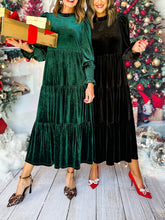 🔥50% OFF🔥The Velvet Long Sleeve Maxi Dress