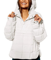 Women's Quilted Lightweight Hooded Puffer Jacket