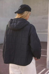 Women's Quilted Lightweight Hooded Puffer Jacket