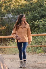 Women's Quilted Lightweight Hooded Puffer Jacket