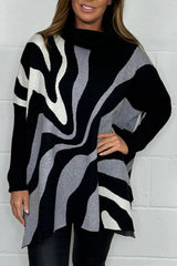 Women's Casual Zebra Print Sweater(BUY 2 GET FREE SHIPPING)