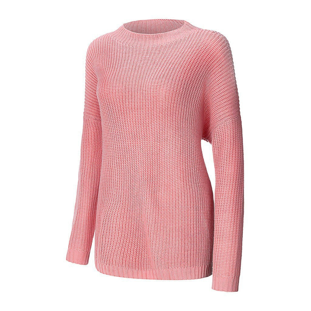 Women's Oversized  Knit Sweaters Pullover