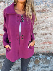 Women's Elegant Winter Warm Tweed Jacket