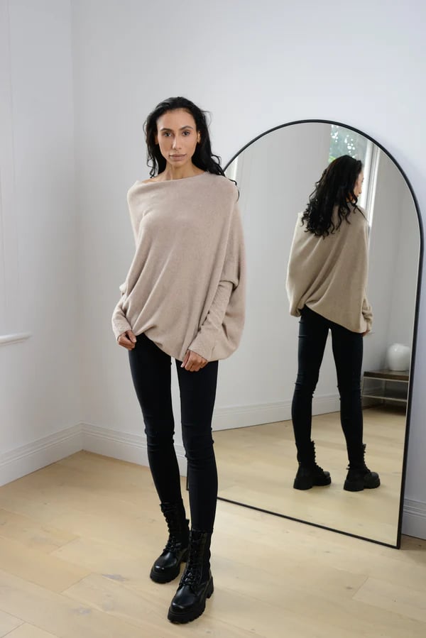 🔥LAST DAY 49%OFF🔥Asymmetric Draped Jumper