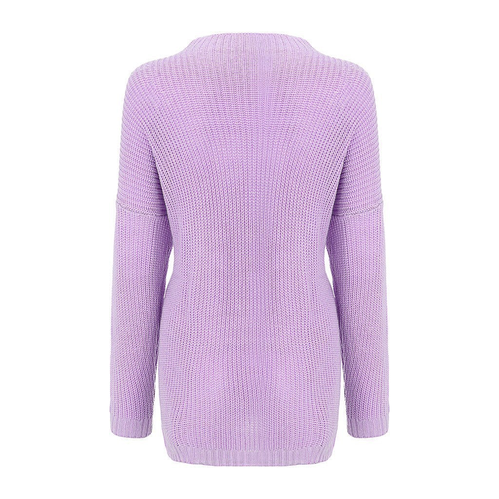 Women's Oversized  Knit Sweaters Pullover