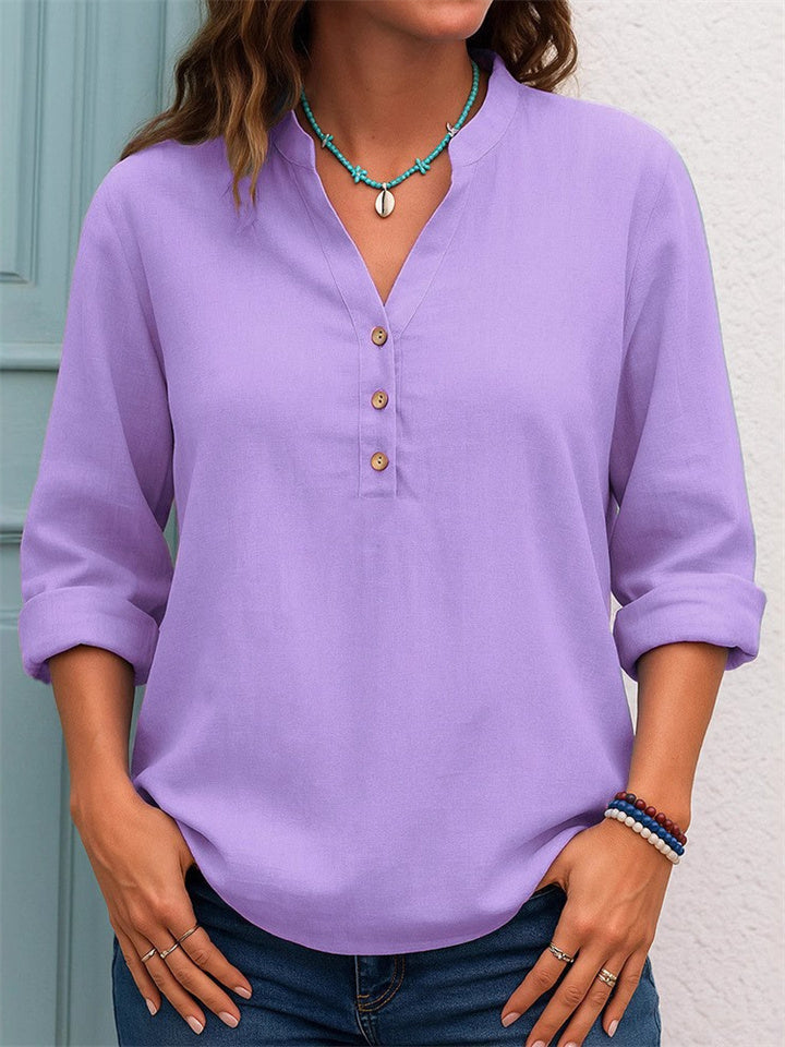 New Fall/Winter European & American Style Women's Casual Long-Sleeve Blouse