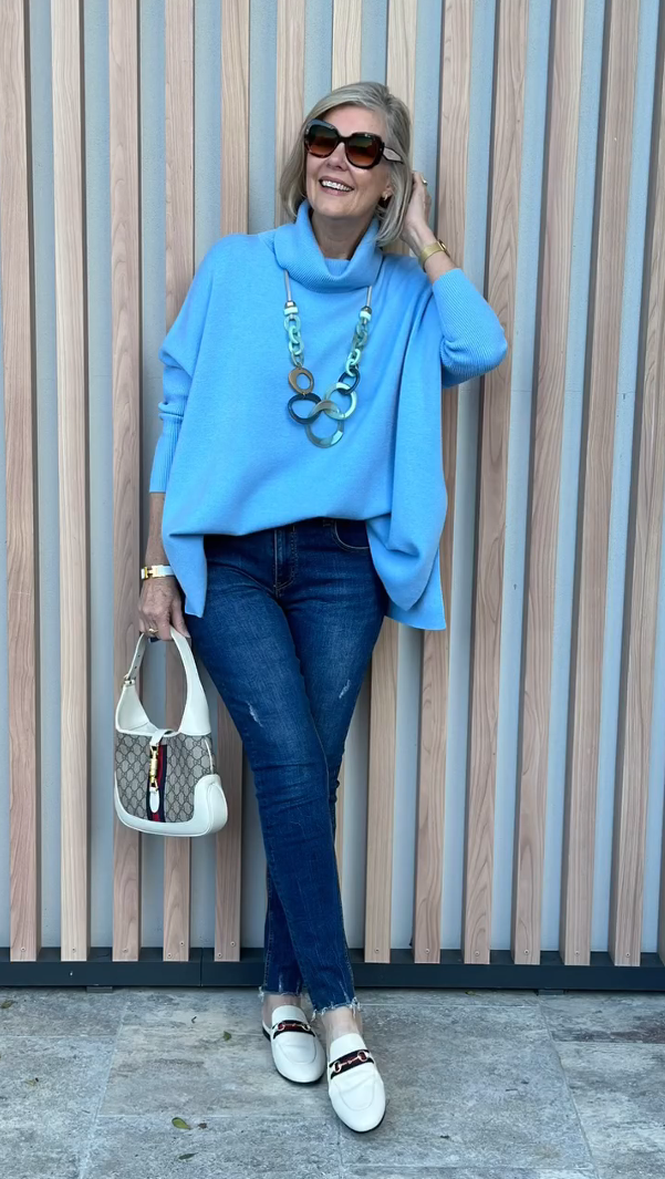 Feeling So Chipper Cowl Neck Sweater Pullover