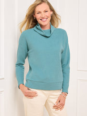 TALBOTS Relaxed Turtleneck Pullover